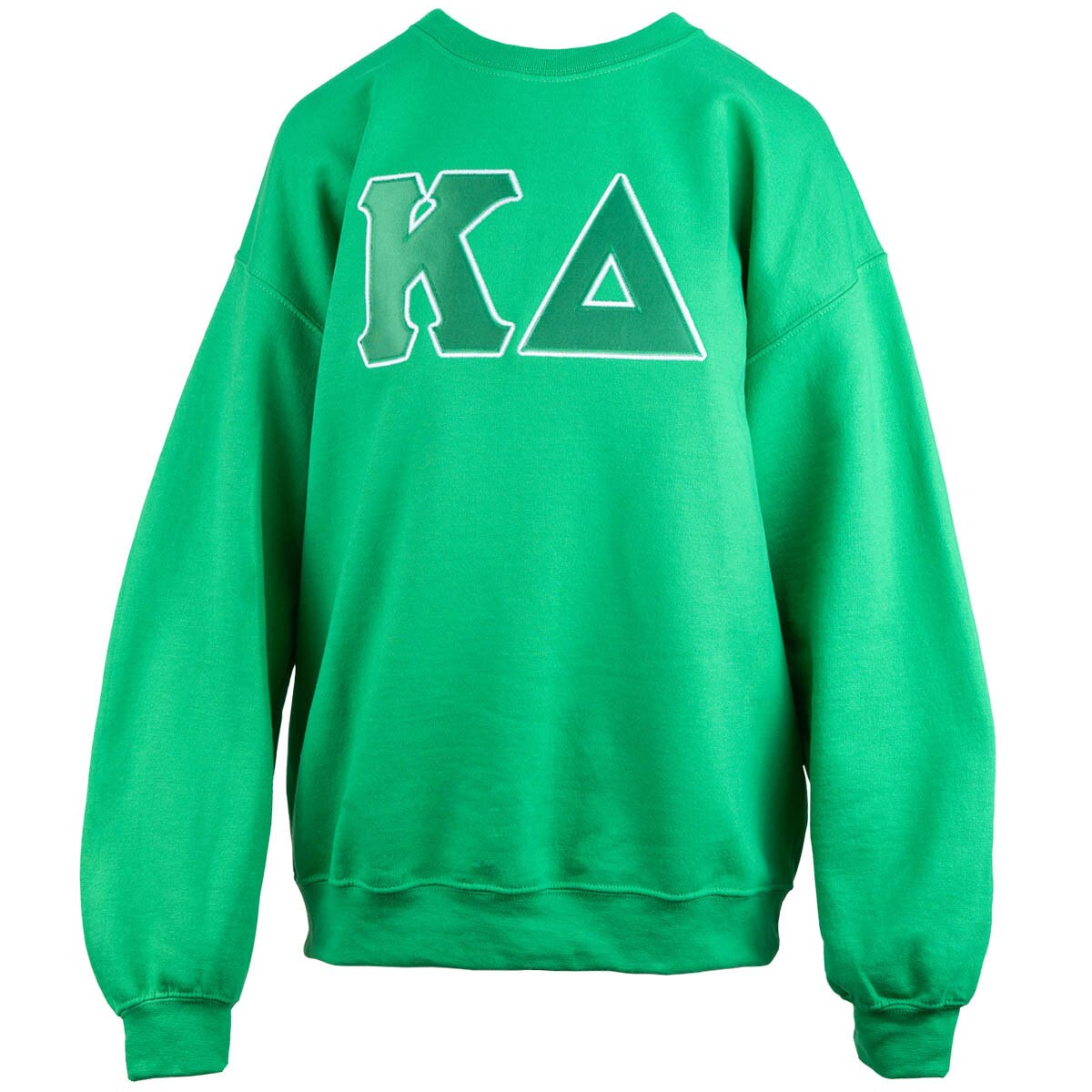 Kappa delta sorority green unisex crew sweatshirt